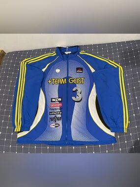 Adidas Teamgeist Moto GFX Track Top KG5079 Size: Large